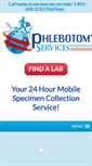 Mobile Screenshot of phlebotomyservices.com